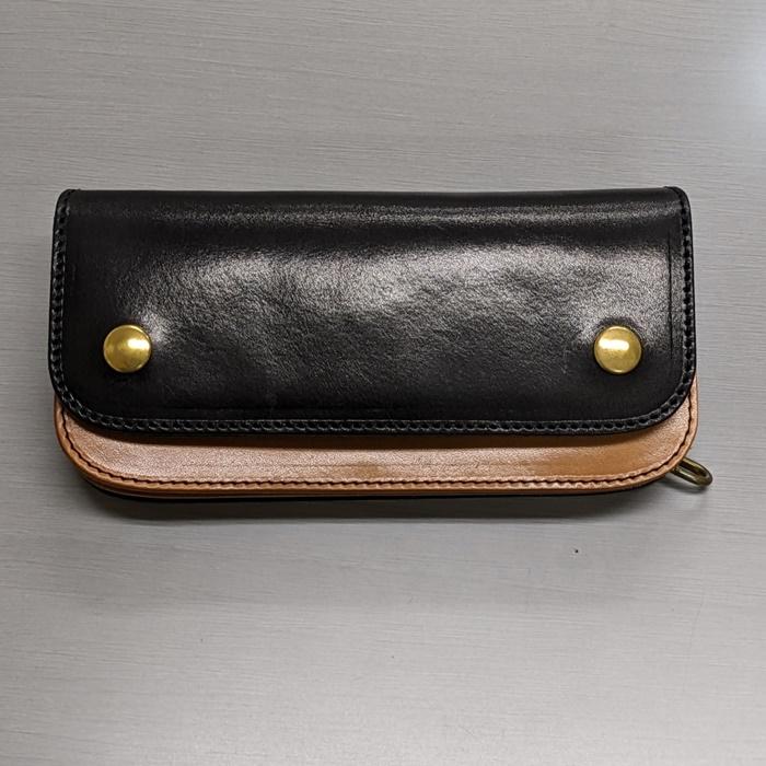 トラッカー ロングウォレット バイカラー ○ バイカーズ