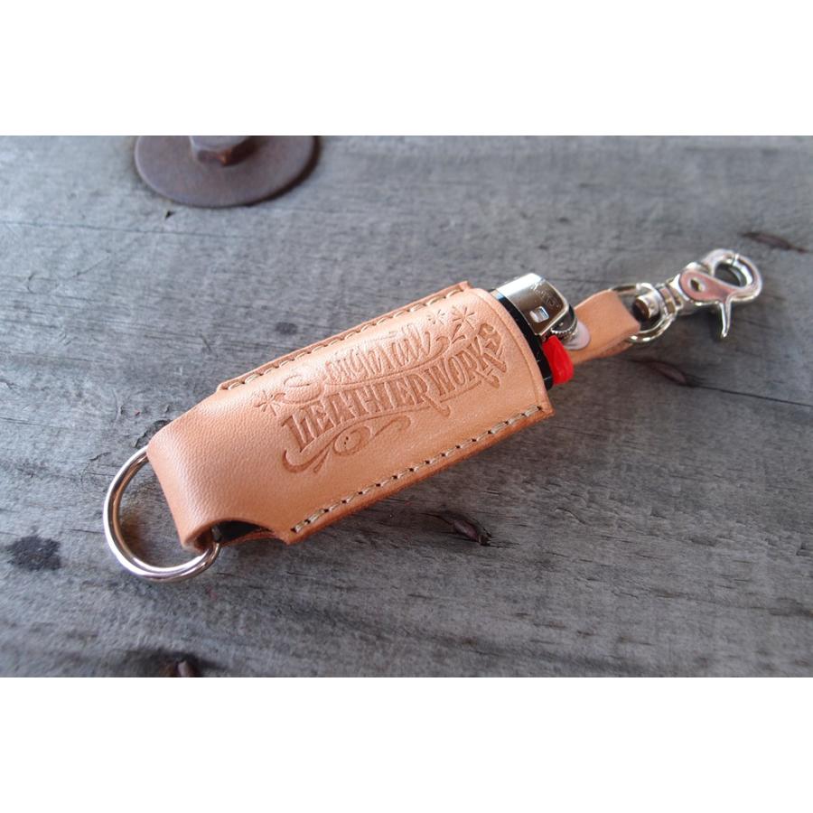 ライターケースキーホルダー　●メンズ レディース 本革 栃木レザー 日本製 プレゼント |  | 04