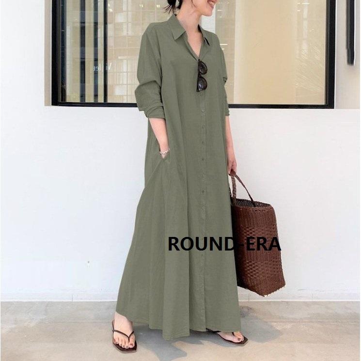 スカートの半身は松の春と夏のワンピースです 30年代40年代