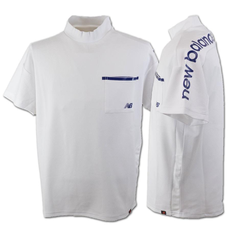 New Balance Golf ニューバランス 半袖ハイネックシャツ (M)(L New Balance Golf ニューバランス 半袖ハイネックシャツ (M)(L