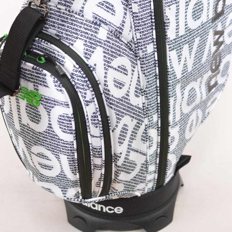 New Balance キャディバッグ 白黒 New Balance Golf ニューバランス キャディバッグ メンズ