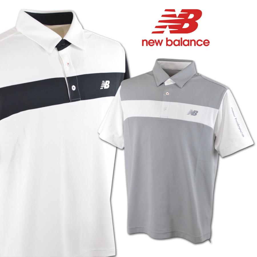 New Balance Golf ニューバランス 半袖ポロシャツ ゴルフウェア New Balance Golf ニューバランス 半袖ポロシャツ ゴルフウェア