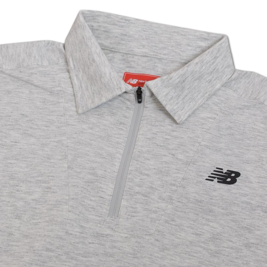 New Balance Golf ニューバランス 半袖ハーフジップシャツ