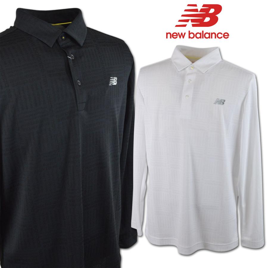 New Balance（ニューバランス） 長袖ポロシャツ ゴルフウェア メンズ
