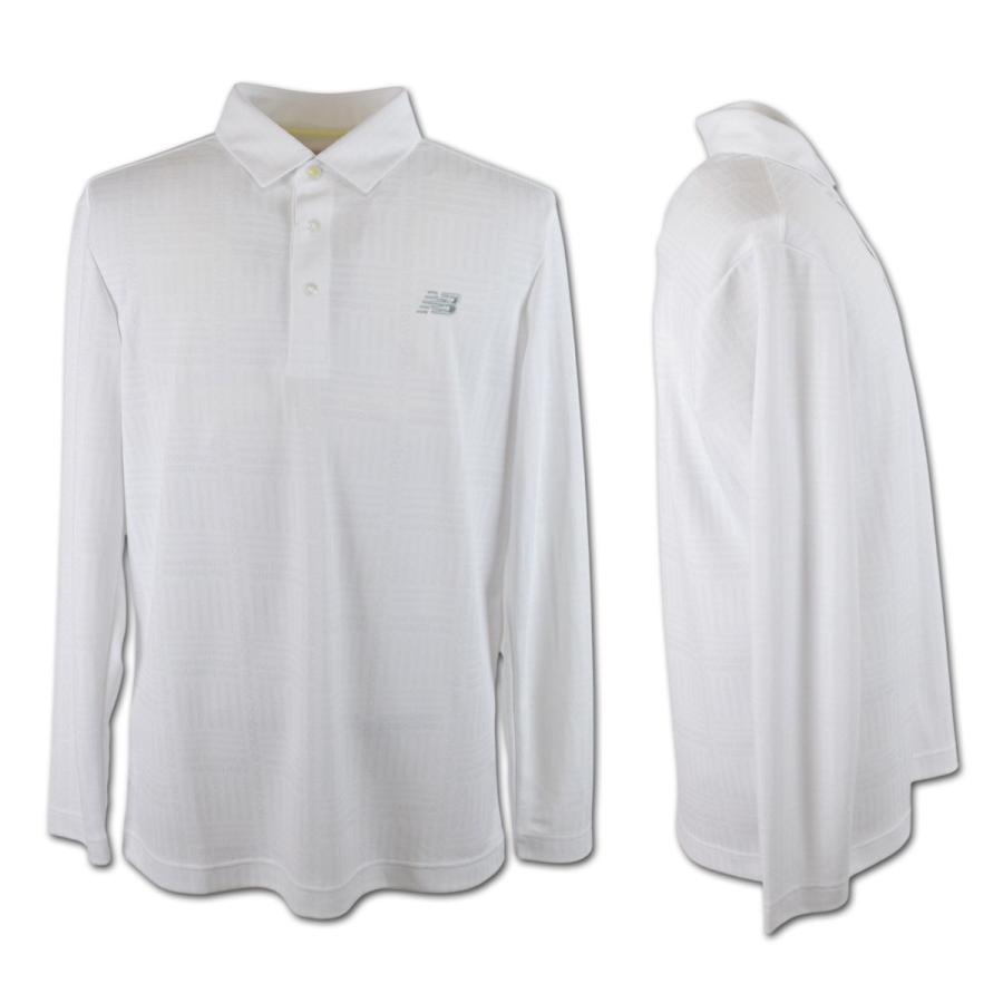 New Balance（ニューバランス） 長袖ポロシャツ ゴルフウェア メンズ
