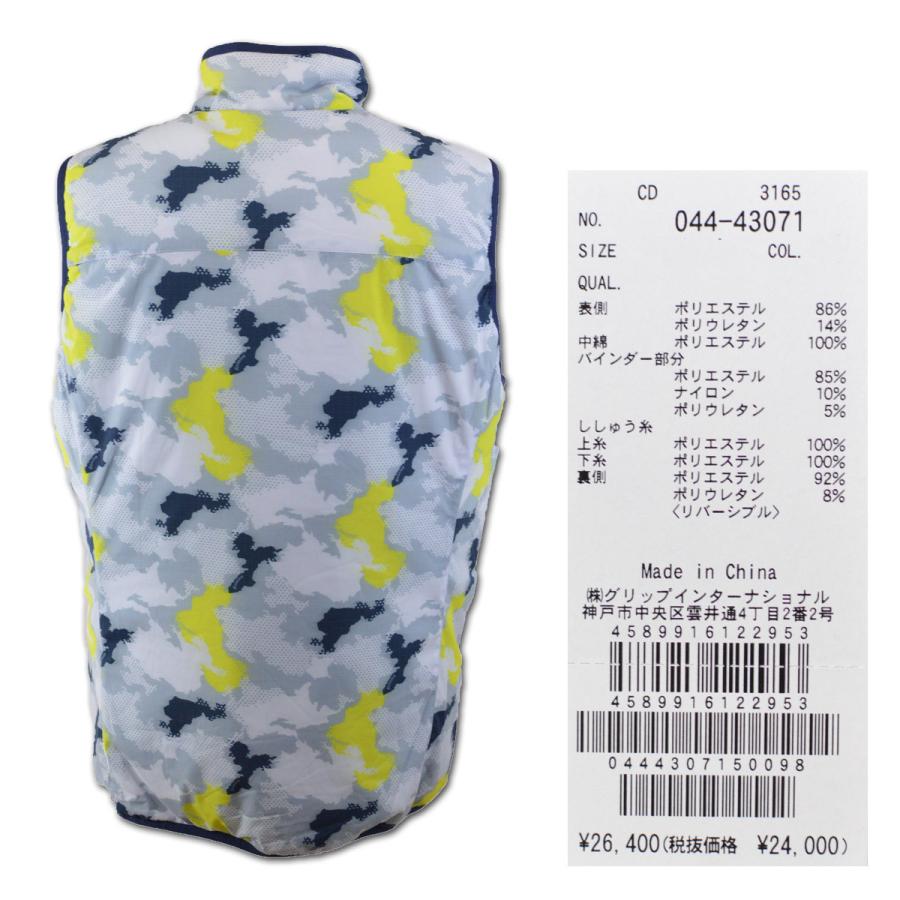 Rosasen（ロサーセン） ベストブルゾン メンズ ゴルフウェア 秋冬用 紺