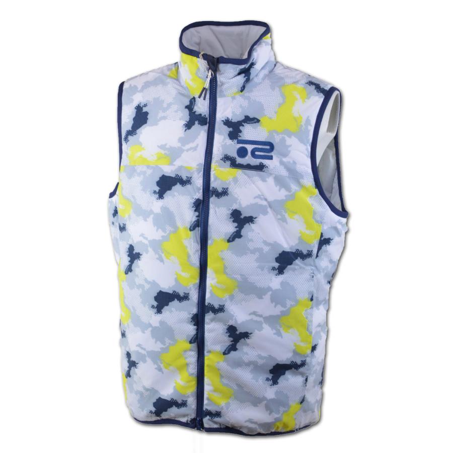 Rosasen（ロサーセン） ベストブルゾン メンズ ゴルフウェア 秋冬用 紺