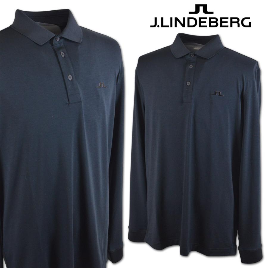 ジェイリンドバーグゴルフ　長袖ポロシャツ J.LINDEBERG（ジェイリンドバーグ） J.リンドバーグ 長袖ポロシャツ