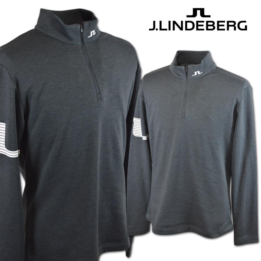 LINDEBERG ジェイリンドバーグ　長袖ハーフジップシャツ J.LINDEBERG（ジェイリンドバーグ） J.リンドバーグ 長袖ハーフジップ
