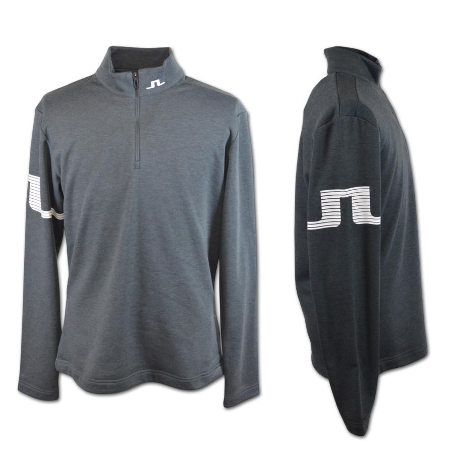 J.LINDEBERG J.リンドバーグ 長袖ハーフジップシャツ メンズ