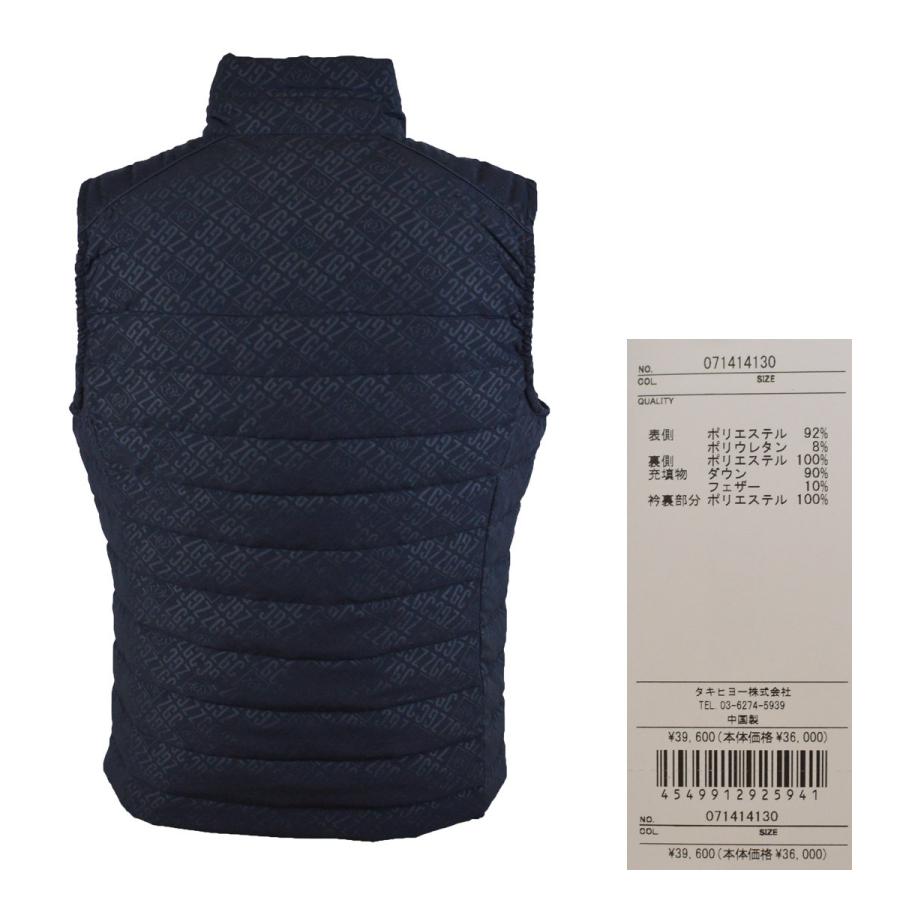 【新品タグ付】ZOY ゾーイ ダウンベスト メンズ L ZOY（ゾーイ） メンズ ダウンベスト (M)(L)(LL) ゴルフウェア