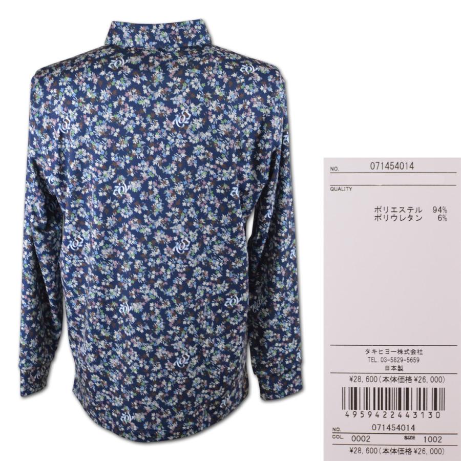 ZOY（ゾーイ） 長袖ポロシャツ ポロ ゴルフ ゴルフウェア メンズ 秋冬