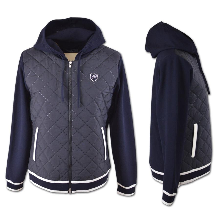 ZOY ゴルフブルゾン レディース 秋冬 ZOY（ゾーイ） ブルゾン レディース 秋冬用 紺 M 071644713-85 : ROUND