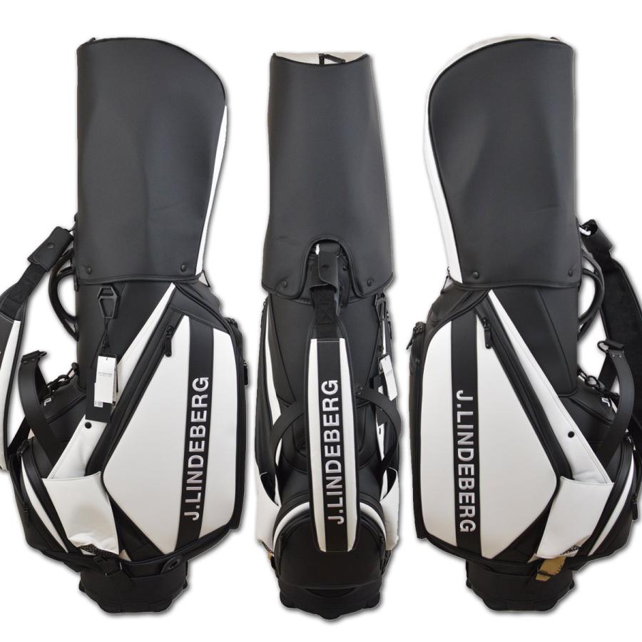 J.LINDEBERG J.リンドバーグ キャディバッグ メンズ 黒 10インチ J.LINDEBERG J.リンドバーグ キャディバッグ メンズ 黒 10インチ