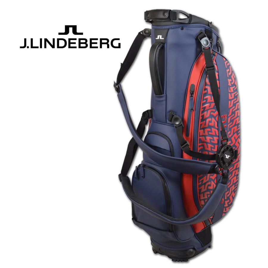J.LINDEBERG J.リンドバーグ キャディバッグ スタンド式 メンズ J.LINDEBERG J.リンドバーグ キャディバッグ スタンド式 メンズ