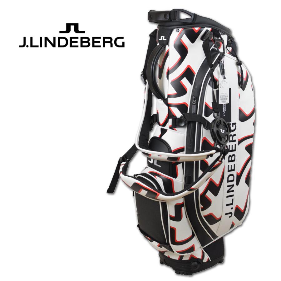 J.LINDEBERG J.リンドバーグ キャディバッグ スタンド式 メンズ J.LINDEBERG J.リンドバーグ キャディバッグ スタンド式 メンズ