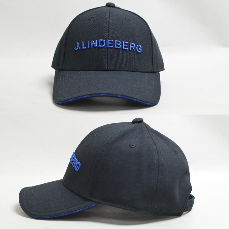 J.リンドバーグ キャップ帽子 メンズ 黒 白 グレー 紺 073-51333
