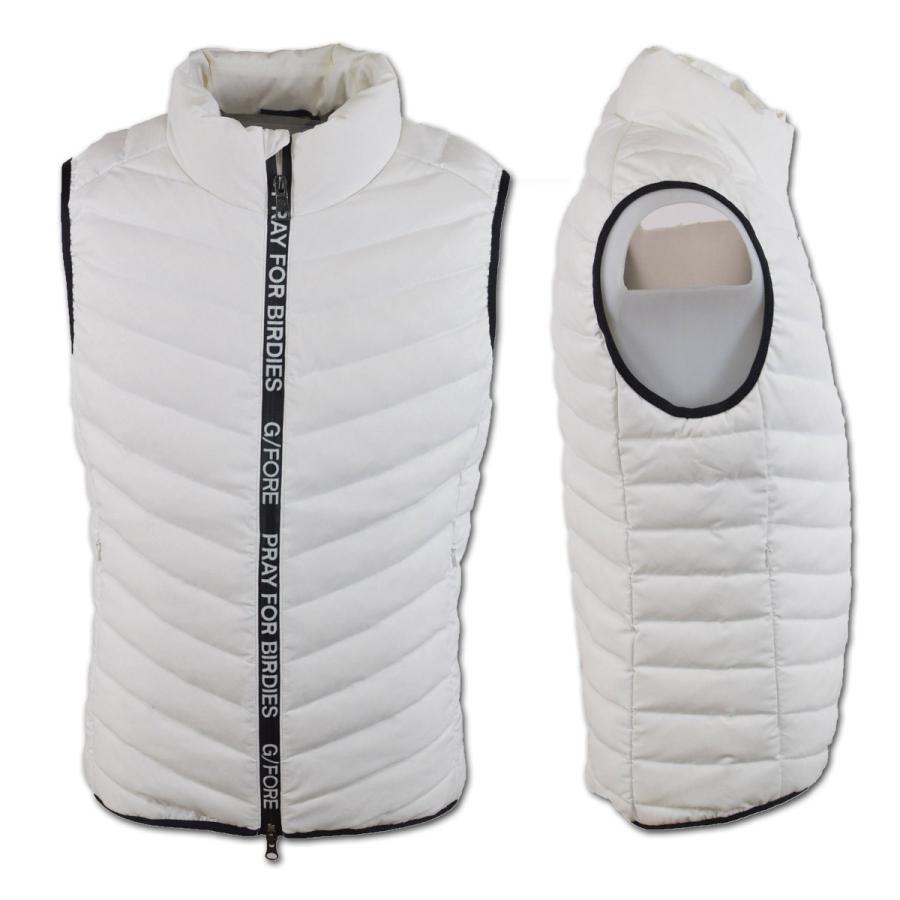 ジーフォア メンズ ダウンベスト (M)(L) ゴルフウェア G/FORE G FORE