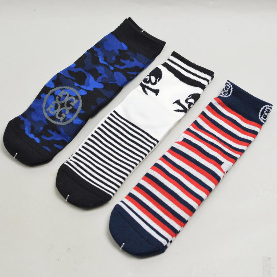 G/FORE（ジーフォア） 靴下3足セット ソックス メンズ G/FORE G FORE