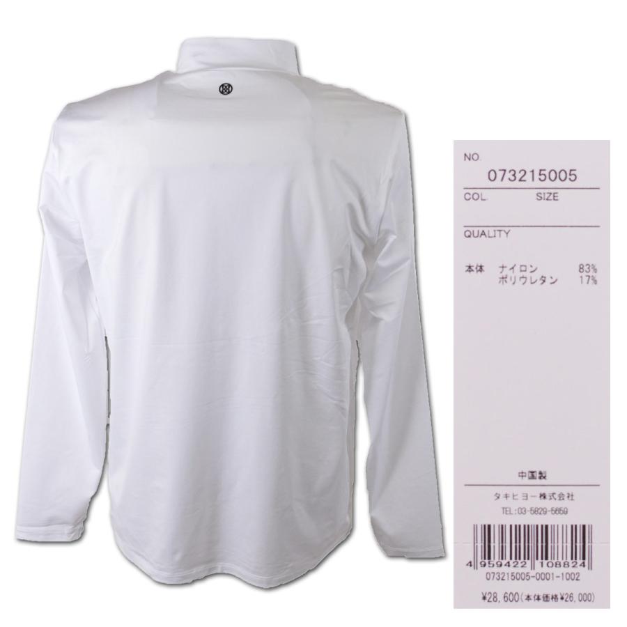 G/FORE ホワイト ハイネックシャツ サイズ:1002〔L〕 G/FORE ホワイト ハイネックシャツ サイズ:1002〔L〕