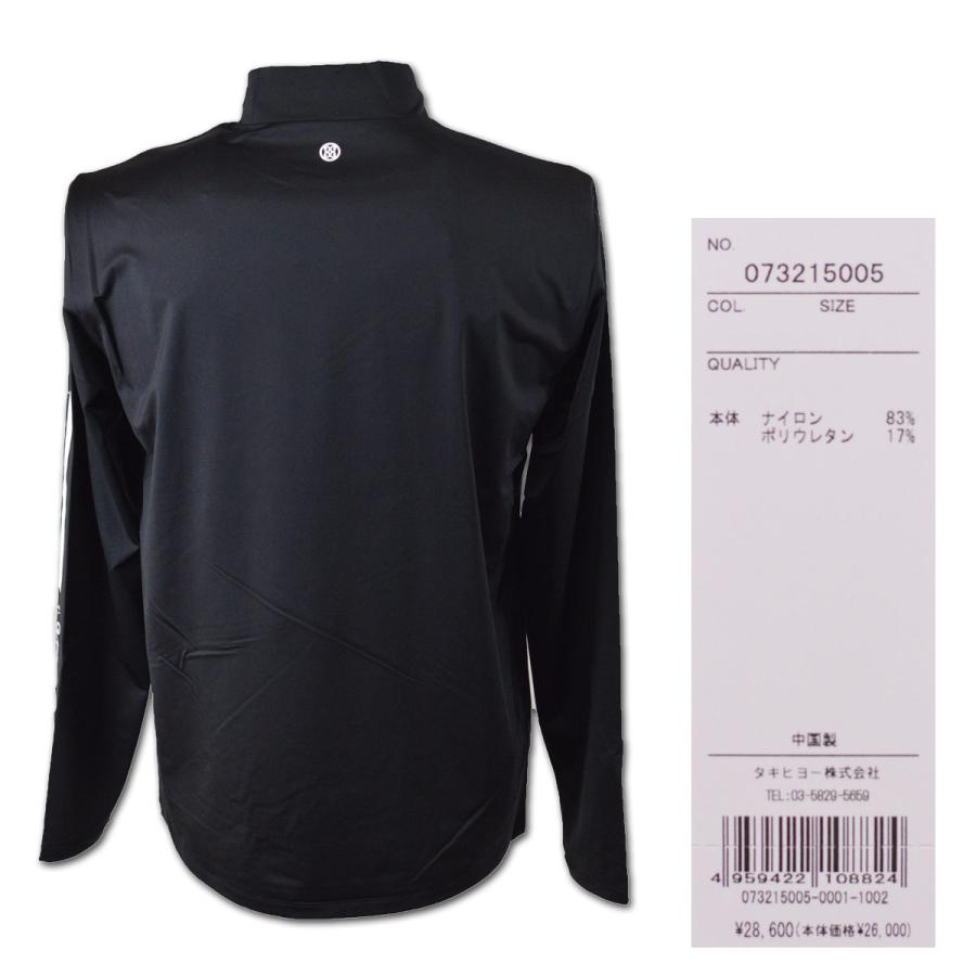 G/FORE ジーフォア Mサイズ メンズ ハイネック トップス ブラック G/FORE ジーフォア Mサイズ メンズ ハイネック トップス ブラック