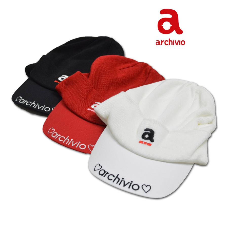 archivio（アルチビオ） ニット帽子 ニットキャップ レディース ゴルフ