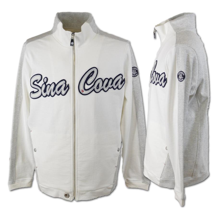 SINA COVA（シナコバ） ブルゾン メンズ アウトレット 春夏用 白 紺