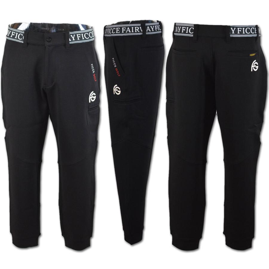 フィッチェゴルフ パンツ メンズ 秋冬用 黒 L LL 229500-09 : ROUND