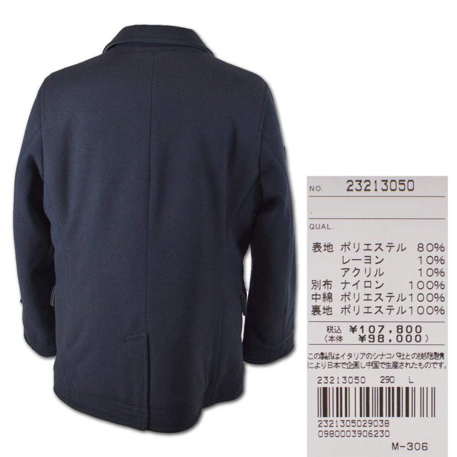 SINA COVA（シナコバ） ブルゾン Pコート メンズ 秋冬用 紺 L 23213050