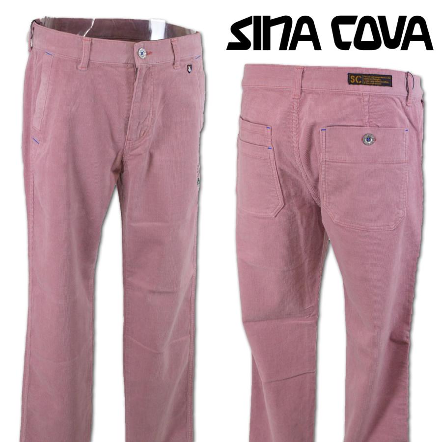 SINA COVA シナコバ パンツ メンズ アウトレット 秋冬用 ピンク W80 