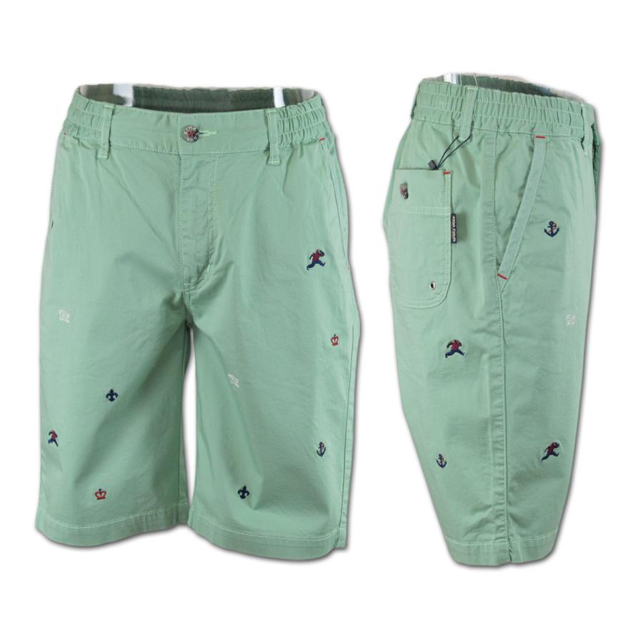 SINA COVA（シナコバ） ショートパンツ メンズ 春夏用 紺 グリーン M L