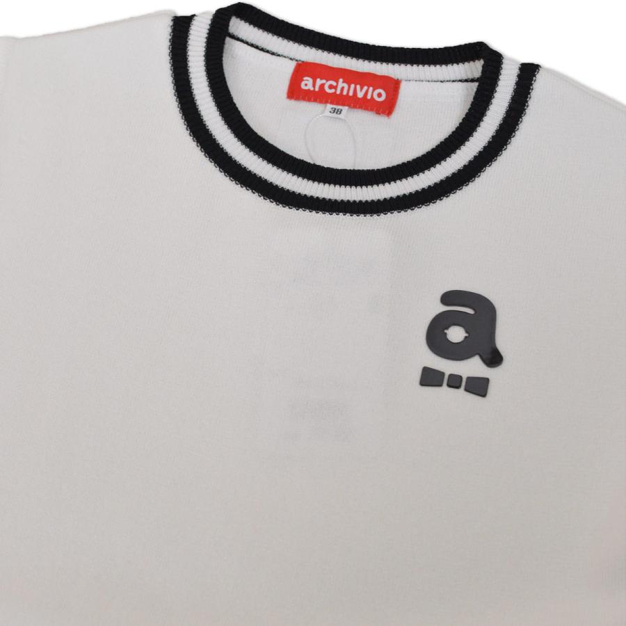 archivio（アルチビオ） ニットベスト レディース 春夏用 白 M 258219