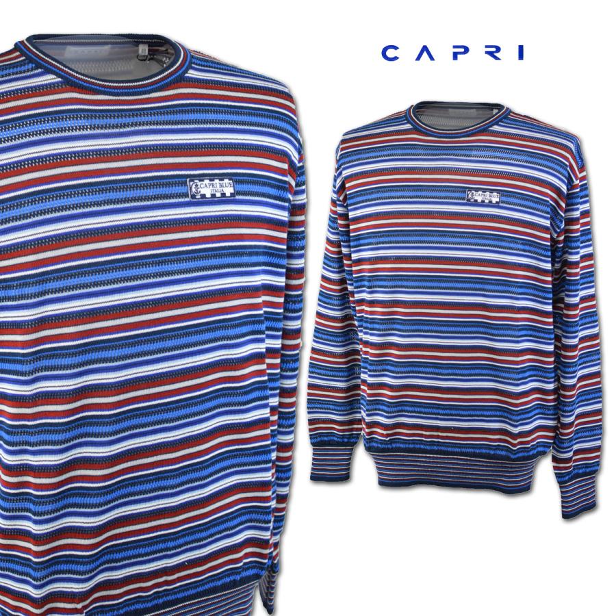 人気メーカー ブランド カプリ メンズ サマーセーター M L Ll Capri 3231 5002 51 ニット セーター サイズ L 48 Baskincoffee Vicom Corp Com