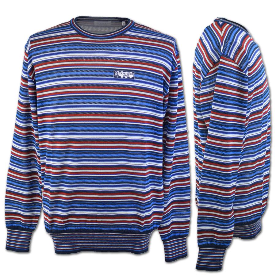 人気メーカー ブランド カプリ メンズ サマーセーター M L Ll Capri 3231 5002 51 ニット セーター サイズ L 48 Baskincoffee Vicom Corp Com