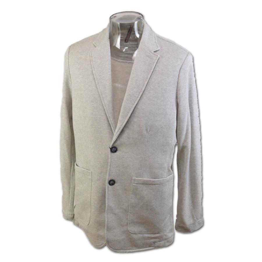 capri カプリ ジャケット メンズ 春夏用 紺 グレー M L LL 3231-6404 