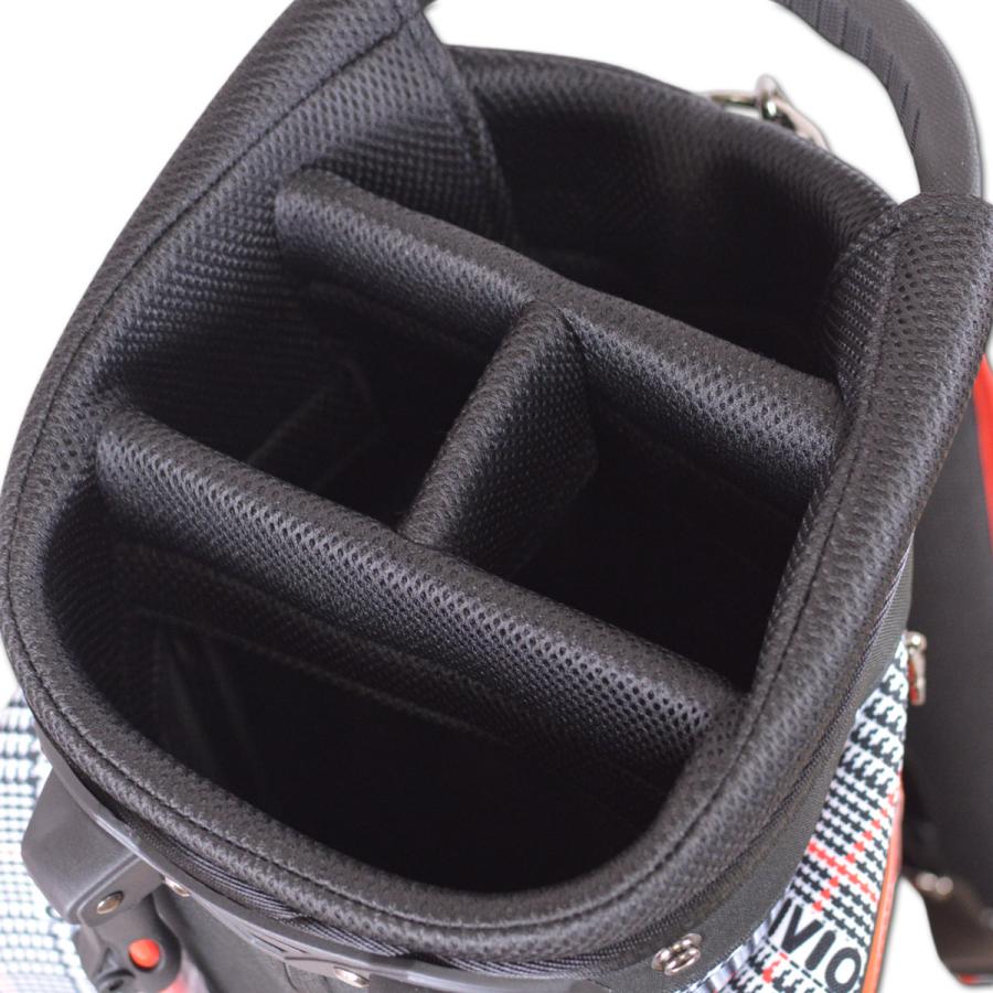 archivio（アルチビオ） キャディバッグ レディース 白 黒 赤 410801