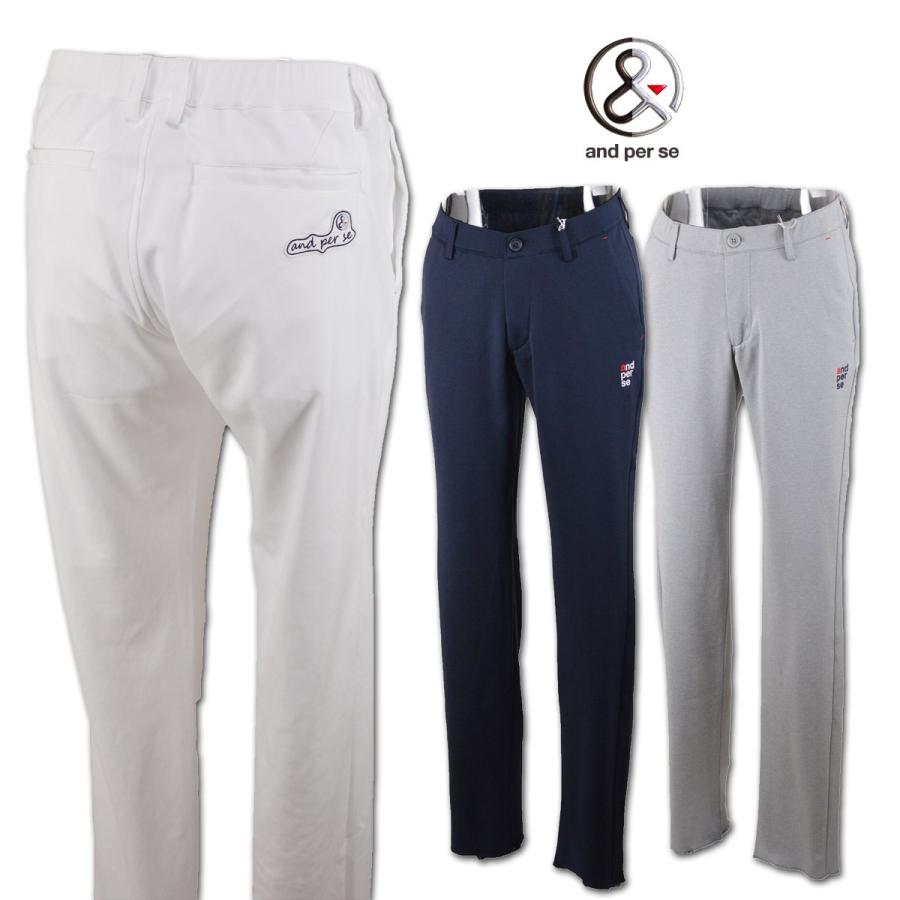 and per se（アンパスィ） メンズ パンツ (M)(L)(LL) ゴルフウェア