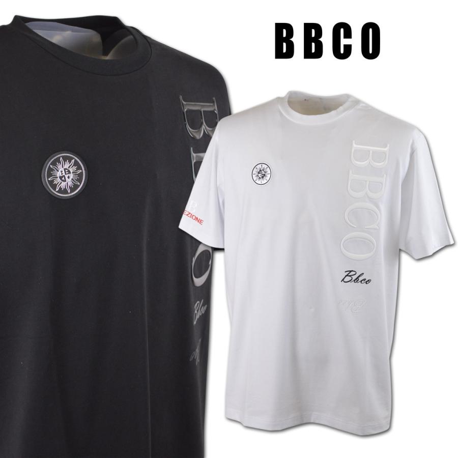 ANGELO BBCO ビビコ 半袖Tシャツ メンズ 春夏用 白 黒 M L LL 51