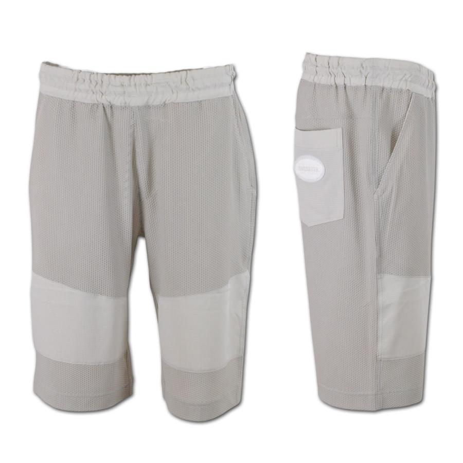 アンジェロ ガルバス ショートパンツ メンズ 春夏用 紺 グレージュ M L LL 51-5502-03_3