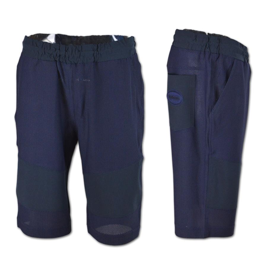 アンジェロ ガルバス ショートパンツ メンズ 春夏用 紺 グレージュ M L LL 51-5502-03_4