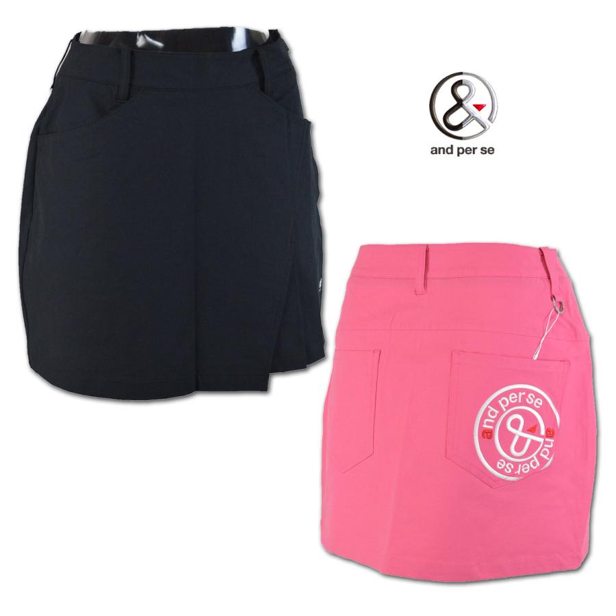 and per se アンパスィ　セットアップ　レディース　シャツ　スカート　L and per se（アンパスィ） スカート レディース (S)(M)(L) ゴルフ