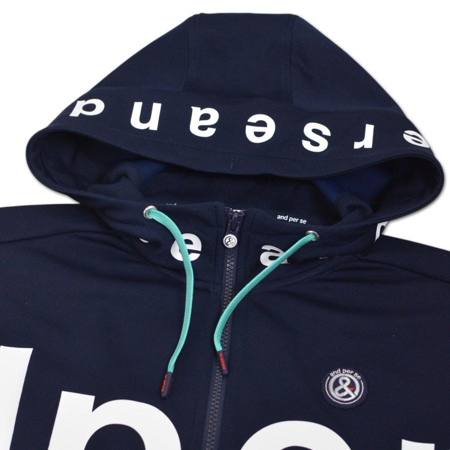 and per se（アンパスィ） ブルゾン ゴルフウェア レディース 春夏用