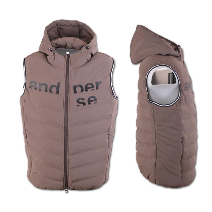 and per se（アンパスィ） ベストブルゾン メンズ (M)(L)(LL) ゴルフ