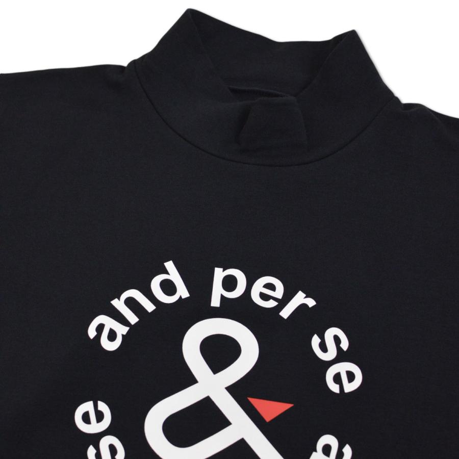 and per se アンパスィ 長袖ハイネックシャツ メンズ and per se アンパスィ 長袖ハイネックシャツ メンズ