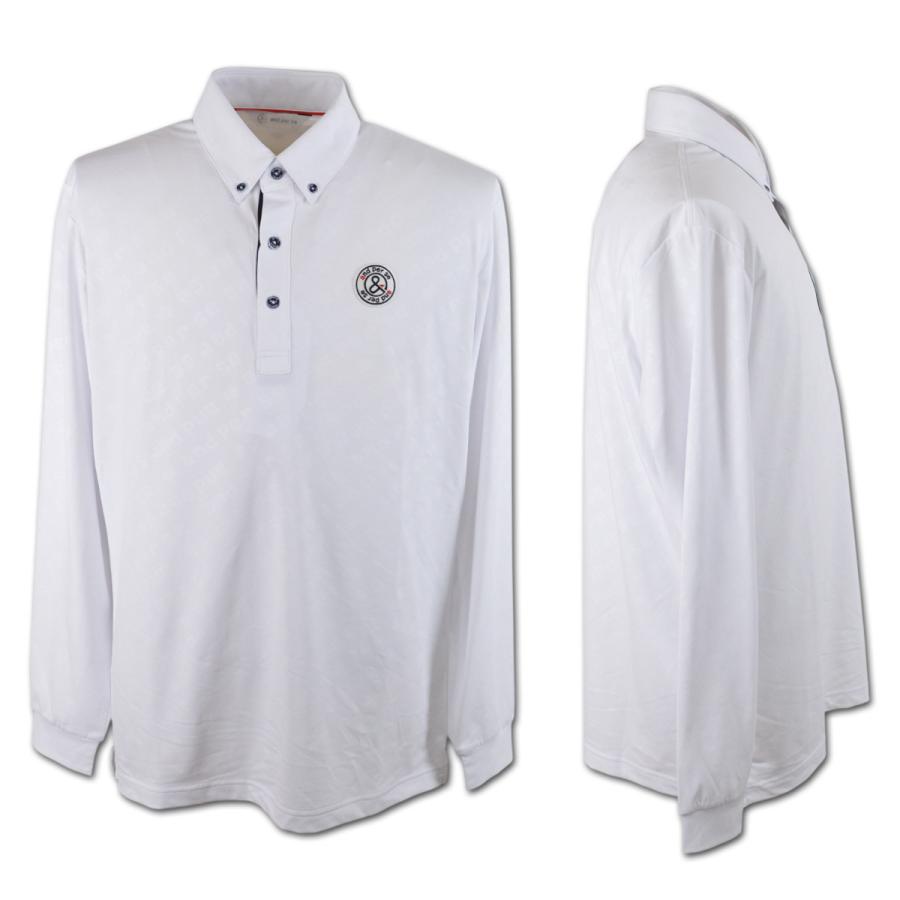 and per se（アンパスィ） 長袖ポロシャツ ゴルフウェア メンズ 秋冬用