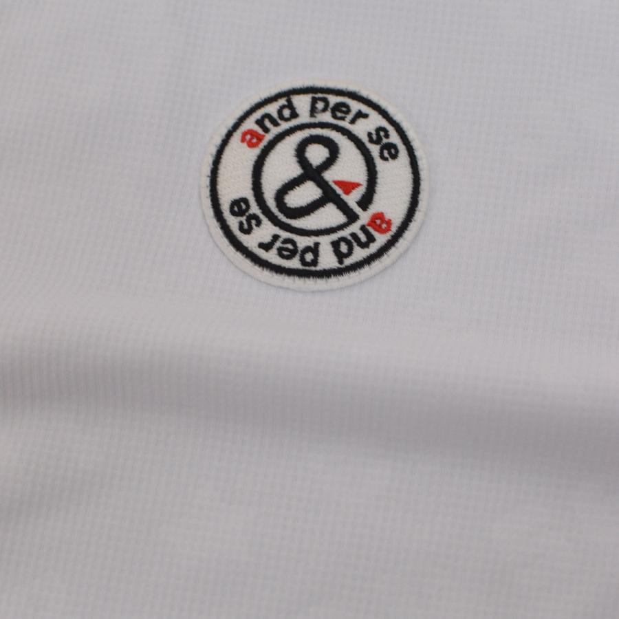 and per se（アンパスィ） 長袖ポロシャツ ゴルフウェア メンズ 秋冬用