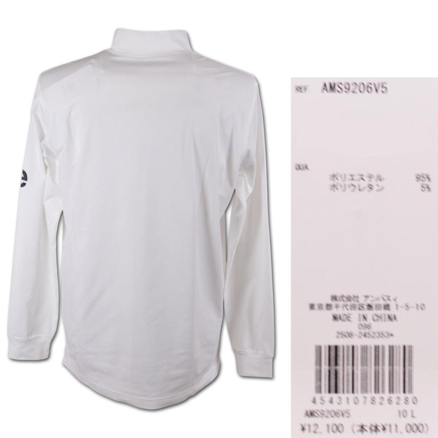 【未使用】and per se アンパスィ 長袖ハイネックシャツ Lサイズ and per se（アンパスィ） 長袖ハイネックシャツ メンズ アウトレット