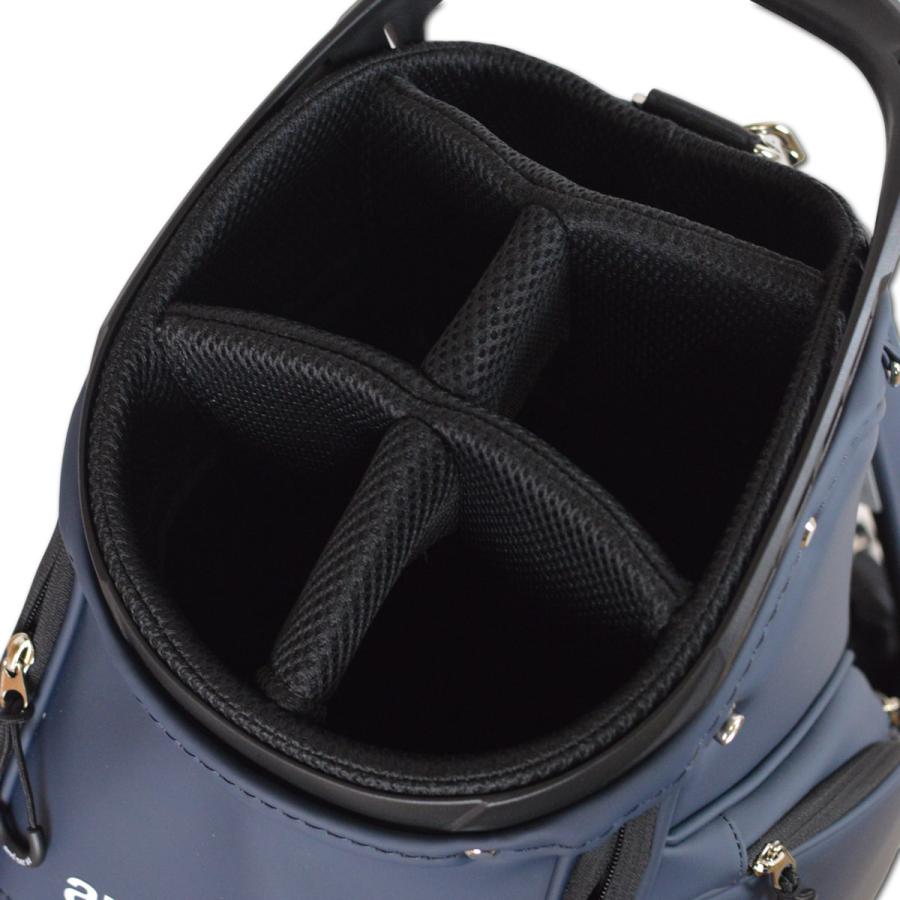 and per se/アンパスィ ゴルフ キャディバッグ ９型【ネイビー】美品！ and per se（アンパスィ） キャディバッグ ゴルフ ゴルフ メンズ
