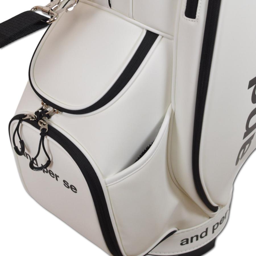 and per se（アンパスィ） キャディバッグ ゴルフ ゴルフ メンズ