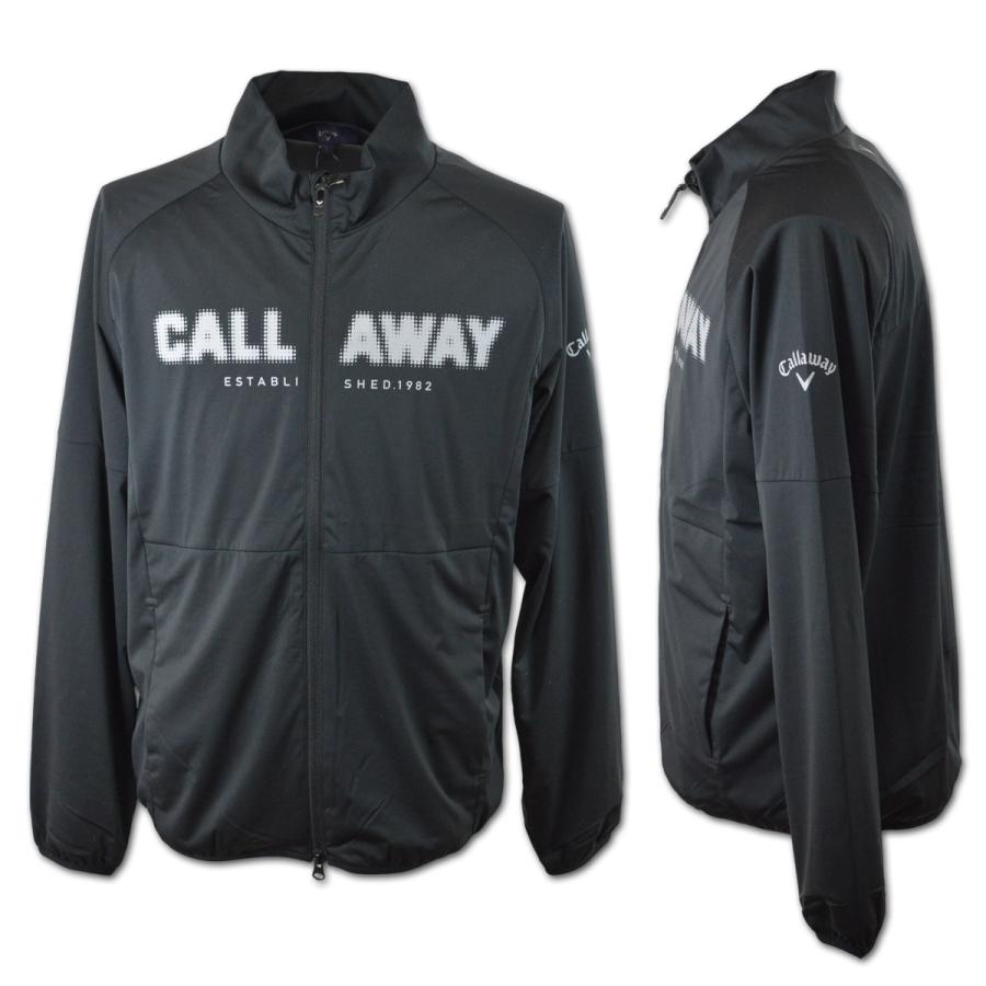 Callaway キャロウェイ ブルゾン メンズ ゴルフウェア 秋冬用 黒 Callaway キャロウェイ ブルゾン メンズ ゴルフウェア 秋冬用 黒